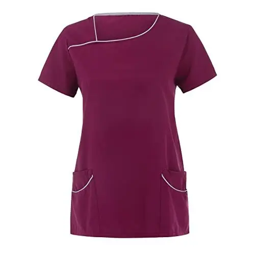 Produktbild: Sale Angebote Blitzangebote Tshirt Damen Rosa Kurzarm Festliche Damen Oberteile Party Outfit Damen Sexy Stillunterhemd Damen Carmen Shirt Shirt Schwarz Damen Grosse Groessen Meine Bestellungen Sale