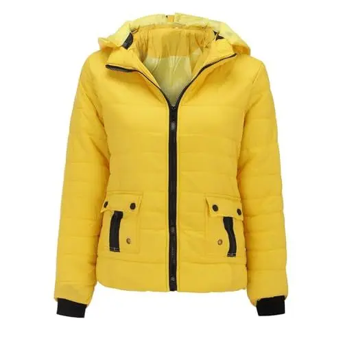 Produktbild: Sale Damen Bekleidung, Warehouse Deal Retourenware, Warme Winterjacke Damen Gefüttert Damen Winter Damen Warm Mantel Kapuzenjacke Schlank Winter Outwear Mäntel Winter Damen, Warehouse Deals Angebote