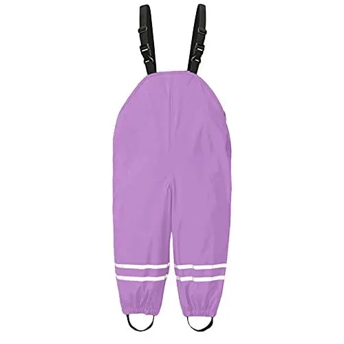 Produktbild: sale damen Unisex Kinder Regenhose Wind und wasserdichte Matschhose Atmungsaktiv Matschhose für Mädchen Jungen Winddicht Regenlatzhose sale damen