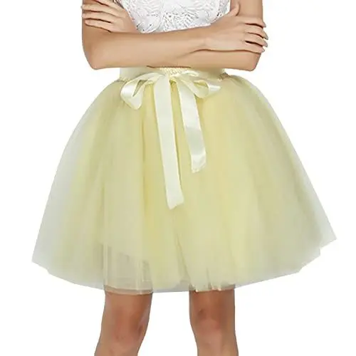 Produktbild: Sale Damenbekleidung Tüllrock Damen Karneval Kostüm Rock Handgefertigter Rock Performance Rock Dehnen Glockenrock Damen Danenkleidung Sale
