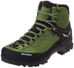 Produktbild: Salewa MS Mountain Trainer Mid Gore-TEX Herren Trekking- & Wanderstiefel, Blau (Myrtle/Fluo Green), 44.5 EU