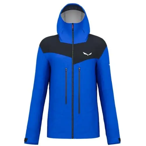 Produktbild: Salewa M Ortles Ptx 3l Jacket Blau - Atmungsaktive wetterfeste Herren Hardshell-Jacke, Größe M - Farbe Electric