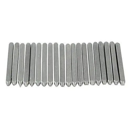 Produktbild: Kohlenstoffstahl Punch, Muster Punch Metallstempel Punch Loch Werkzeug Briefmarkenset Locherset Stanzwerkzeug für Schmuck Kohlenstoffstahl Blume Loch Lochwerkzeug(Premium 20 Anzüge)
