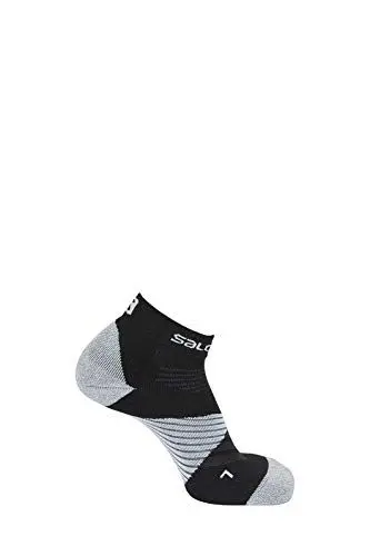 Produktbild: Salomon, 1 Paar Niedrig geschnittene Unisex-Socken, SPEED PRO, Polyamid/Polyester, Gr. S (36-38), Schwarz/Weiß, L39823600