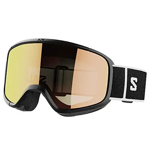 Produktbild: Salomon Aksium 20 Photochrome Unisex-Brille Ski Snowboarden, Tolle Passform und Komfort, Haltbarkeit und Automatisch Optimierte Sicht, Schwarz, Einheitsgröße