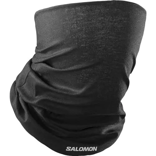 Produktbild: Salomon Cross Unisex Halswärmer Trail Running Wandern MTB Lauf, Neues Material, Style, Trail Running Wandern MTB Laufz, Schwarz