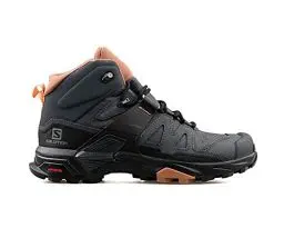 Produktbild: Salomon Damen X Ultra 4 Mid GTX Wanderschuhe, Ebony/Mocha Mousse/Almond Crea, 37 1/3 EU
