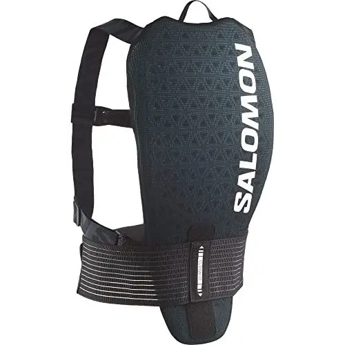 Produktbild: Salomon Flexcell Unisex Rückenschutz Ski Snowboarden MTN, Anpassbarer Schutz, Leicht und Einfach Anzupassen, Schwarz, L