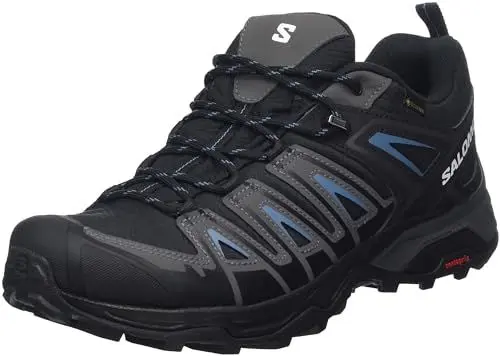 Produktbild: Salomon Herren X Ultra Pioneer Gore-tex Hiking Shoe, Black Magnet Bluesteel, 47 1/3 EU
