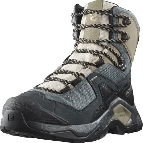 Produktbild: Salomon Quest Element Gore-Tex Waterproof Women's Outdoor Shoes, Athletic inspiration, All-terrain stability, and Outdoor essentials, Ebony, 6