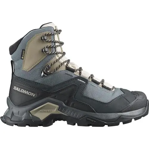 Produktbild: Salomon Quest Element Gore-Tex Waterproof Women's Outdoor Shoes, Athletic inspiration, All-terrain stability, and Outdoor essentials, Ebony, 8.5