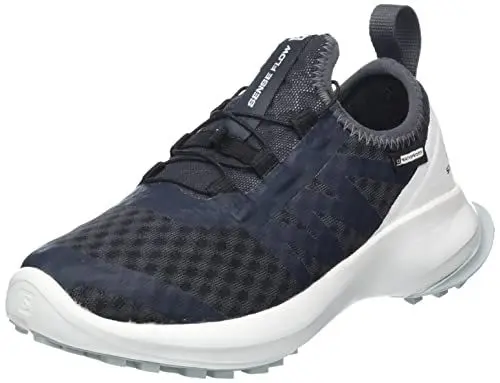 Produktbild: Salomon Sense Flow Climasalomon™ Waterproof (wasserdicht) Kinder Trailrunning-Schuhe, Blau (India Ink/White/Crystal Blue), 31 EU