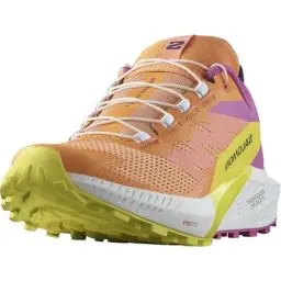 Produktbild: Salomon Sense Ride Damen Trail-Laufschuhe, Dämpfung und Reaktivität, Vielseitiger Grip, Leichtgewichtiger Schaft, Bird Of Paradise, 41 1/3