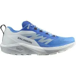 Produktbild: Salomon Sense Ride Herren Trail-Laufschuhe, Outdoor-bereit, Vielseitiger Grip, Leichtgewichtiger Schaft, Ibiza Blue, 46 2/3