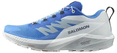 Produktbild: Salomon Sense Ride Men's Trail Running Shoes, Cushioning and Response, Versatile Grip, and Lightweight Upper, Ibiza Blue, 8