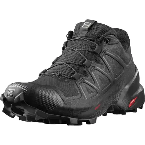 Produktbild: Salomon Speedcross 5 Damen Trail Running Schuhe, Grip, Stabilität, Passform, Black, 37 1/3