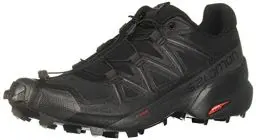 Produktbild: Salomon Speedcross 5 Damen Trail Running Schuhe, Grip, Stabilität, Passform, Black, 38 2/3