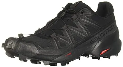 Produktbild: Salomon Speedcross 5 Damen Trail Running Schuhe, Grip, Stabilität, Passform, Black, 38 2/3
