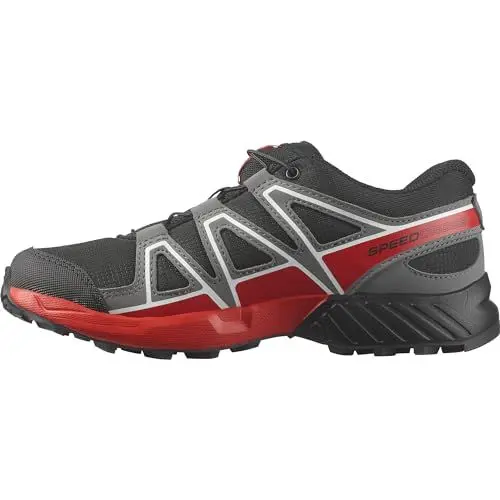 Produktbild: Salomon Speedcross Unisex Kids Hiking & Running Shoes, Precise fit, Grip, and Practical comfort, Black, 1