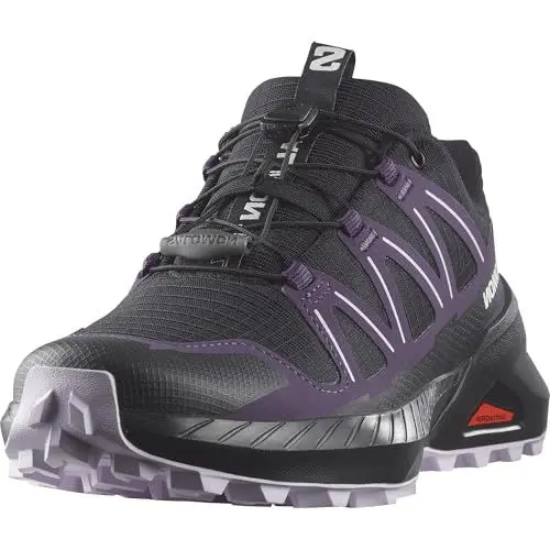 Produktbild: Salomon Speedcross Peak Damen Trail-Laufschuhe, Outdoor-bereit, Geländegängiger Schutz , Aktiver Grip, Black, 36