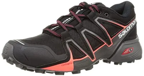 Produktbild: Salomon Speedcross Vario 2 Damen Trail Running Schuhe, Grip auf jeder Oberfläche, Fußhalt, Schutz, Black, 39 1/3