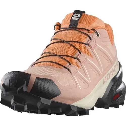 Produktbild: Salomon Speedcross Women's Trail Running Shoes, Grip, Stability, and Fit, Cameo Brown, 6.5