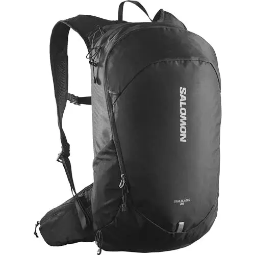 Produktbild: Salomon Trailblazer 20 Unisex-Wanderrucksack, Vielseitig, Einfach zu benutzen, Bequem und leicht, Schwarz