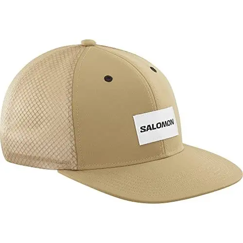 Produktbild: Salomon Trucker Cap Unisex, mutig aber vielseitiger Stil, recyceltes Material, Komfort und Atmungsaktivität, Gelb, L/XL