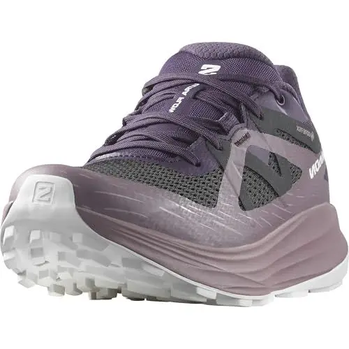 Produktbild: Salomon Ultra Flow Gore-Tex wasserdichte Damen Trail-Laufschuhe, Wetterfest, Dämpfung von der Straße bis auf die Trails, Nightshade, 38 ⅔