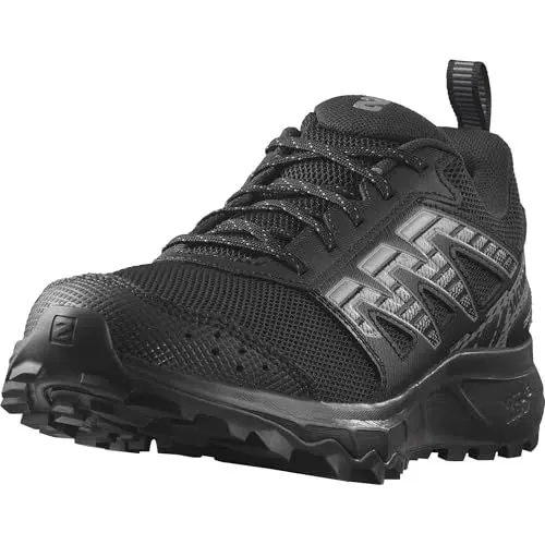 Produktbild: Salomon Wander Damen Trail Running Schuhe, Outdoor-bereit, Komfort durch Dämpfung, Sicherer Fußhalt, Black, 38