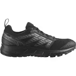 Produktbild: Salomon Wander Herren Trail Running Schuhe, Outdoor-bereit, Komfort durch Dämpfung, Sicherer Fußhalt, Black, 44