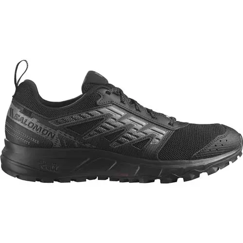 Produktbild: Salomon Wander Herren Trail Running Schuhe, Outdoor-bereit, Komfort durch Dämpfung, Sicherer Fußhalt, Black, 44
