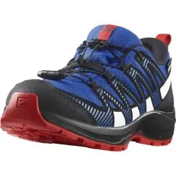 Produktbild: Salomon XA Pro V8 Climasalomon wasserdichte Unisex Kinder-Multisportschuhe, Outdoor-bereit, Grip in jedem Gelände, Sportlicher Look, Lapis Blue, 34