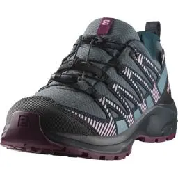 Produktbild: Salomon XA Pro V8 Climasalomon Waterproof Unisex Kids Hiking and Running Shoes, Precise fit, All-terrain grip, and Sporty look, Neptune., 1