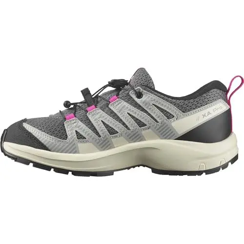 Produktbild: Salomon XA Pro V8 J Unisex Kinderschuhe, Wandern Laufen,Präzise Passform, Grip in jedem Gelände, Sportlicher Look, Quiet Shade, 37