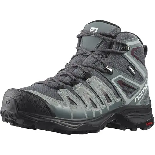Produktbild: Salomon X Ultra Pioneer Mid ClimaSalomon Waterproof Damen Wanderschuhe, Alle Wetterbedingungen, Sicherer Fußhalt, Stabil und gedämpft, Ebony, 38 2/3