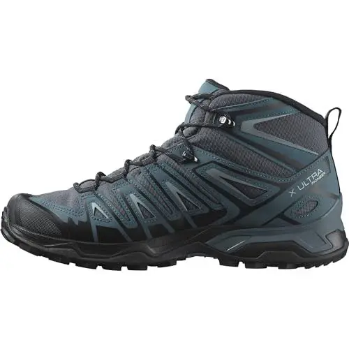 Produktbild: Salomon X Ultra Pioneer Mid Gore-Tex wasserdichte Herren Outdoorschuhe, Outdoor-bereit, Sicherer Fußhalt, Stabil und gedämpft, Ebony, 48