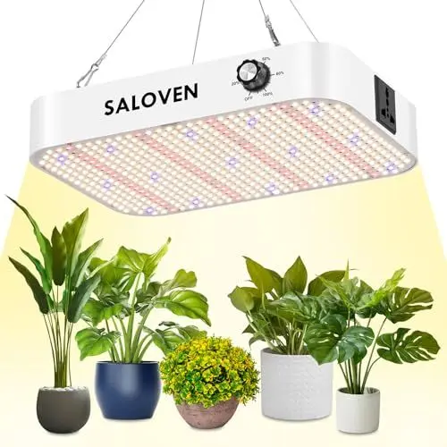 Produktbild: SALOVEN High Power LED Full Spectrum 1000W Plant Lamp with UV IR for Sprouting, B 110