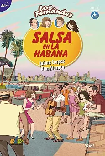 Produktbild: Salsa en La Habana: Lektüre mit Hördateien als Download (Colección Los Fernández)