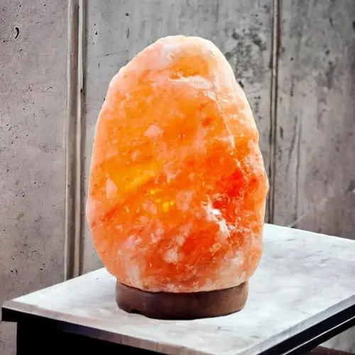 Produktbild: Saltbay Natürliche Himalaya-Salzlampe, 2–3 kg, mit Dimmer