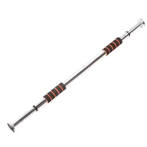 Produktbild: Saluaqui Tür-Klimmzugstange, Robuste, Verstellbare Klimmzugstange mit Komfortgriffen, Schlagfreies Fitnesstraining für Erwachsene, 62–100 Cm