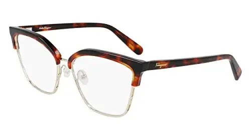 Produktbild: SALVATORE FERRAGAMO Unisex SF2210 46420 Sunglasses, 271 Tortoise Gold, 57