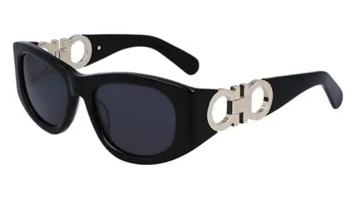 Produktbild: Salvatore Ferragamo Unisex SF1082SN Sunglasses, 001 Black, 53