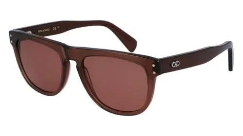 Produktbild: Salvatore Ferragamo Unisex SF1111S Sunglasses, 232 Transparent Brown, 55