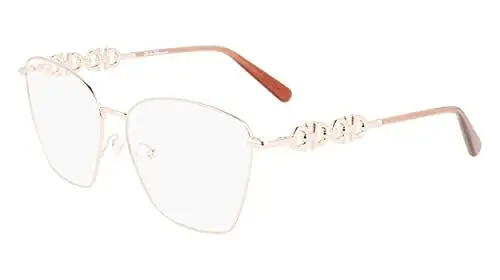Produktbild: Salvatore Ferragamo Unisex SF2217 Sunglasses, 688 Rose Gold, 57