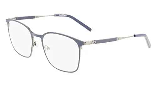 Produktbild: Salvatore Ferragamo Unisex SF2566 Sunglasses, 021 Light Ruthenium Blue, 54