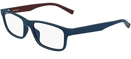Produktbild: Salvatore Ferragamo Unisex SF2848 Sunglasses, 417 Matte Petrol Blue bri, 56