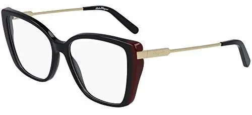 Produktbild: Salvatore Ferragamo Unisex Sf2850 Sunglasses, 051 Black Burgundy, 54