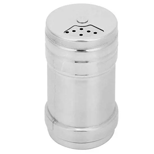 Produktbild: Salz- und Pfefferstreuer, Gewürzflasche, Edelstahlstreuer für Salz, Pulver, Zucker, Gewürzflasche, Gewürzstreuer, Gewürzspender, Gewürzflasche, Glaskanister