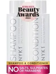 Produktbild: Salzfreies Shampoo Und Conditioner (2 x 500ml) Ideales Keratin Shampoo Und Pflegespülung Nach Der Pflege Der Haare Für Haarglättung - Ohne Silikon Sulfate Und Parabene